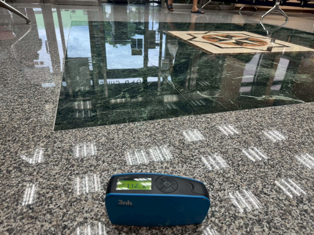 竹榮大廳石材晶化